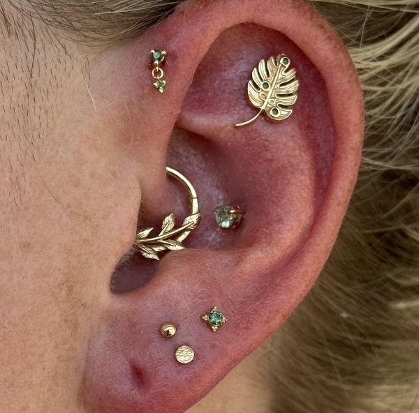 14 body piercing kaylee ristau