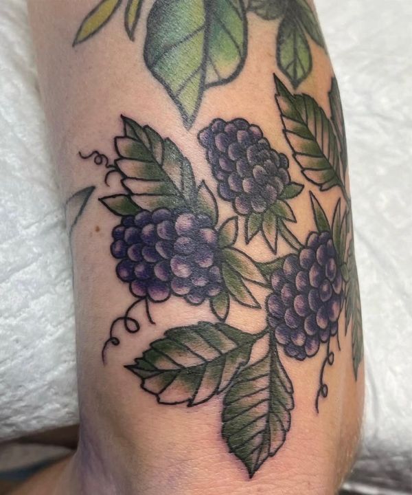 grapes tattoo gabriella