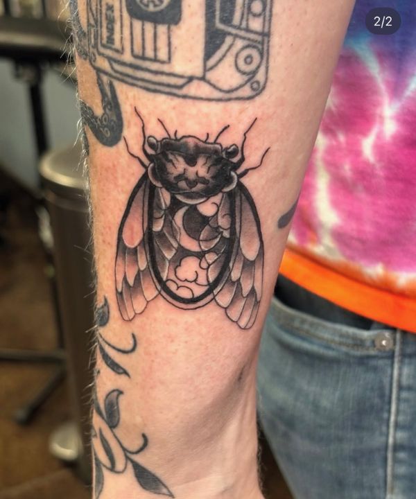 insect tattoo gabriella