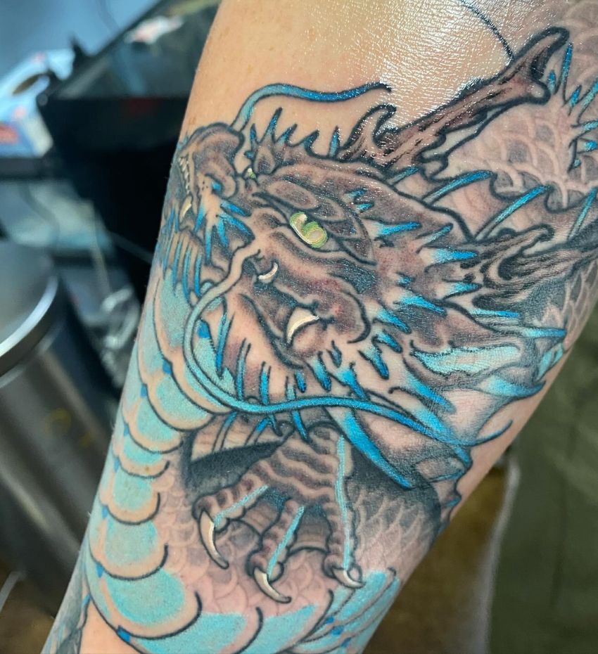 dragon tattoo