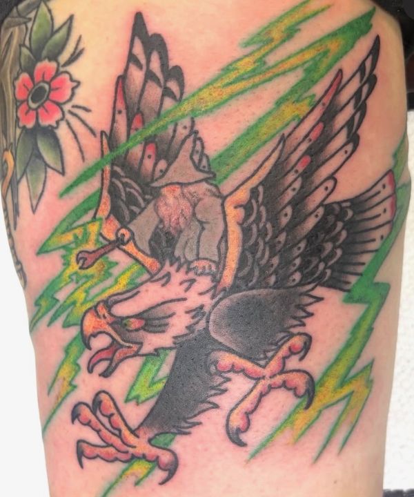 eagle tattoo - gabriella